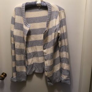 5 for $10! Gap Striped Cardigan S